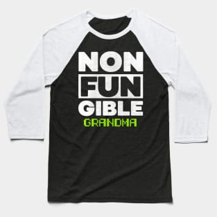 Non Fungible Token grandma nft Baseball T-Shirt